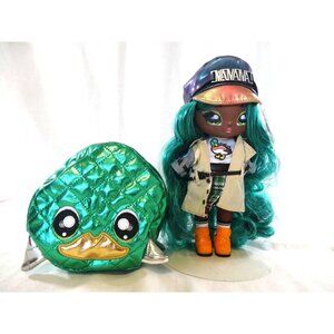 Na Na Na Surprise Glam‎ Series 2 Mallory Duckington Duck Inspired 8" Doll Purse